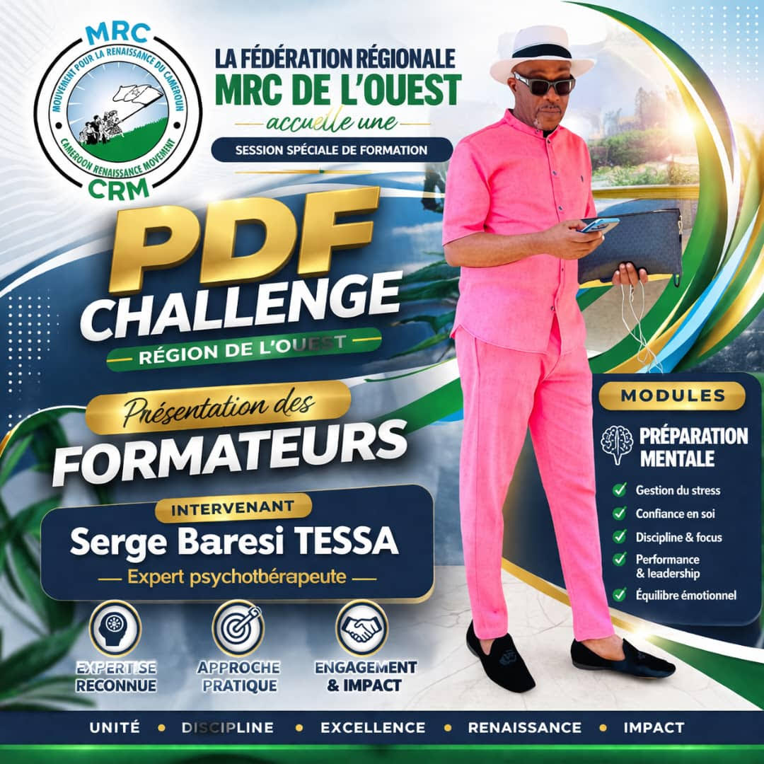 Formation MRC – PDF Challenge Baffoussam, 11 Avril 2026